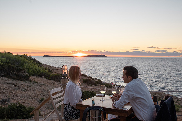 T restaurantes romanticos ibiza torre