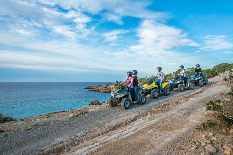 ibiza quad tour ruta alquiler 