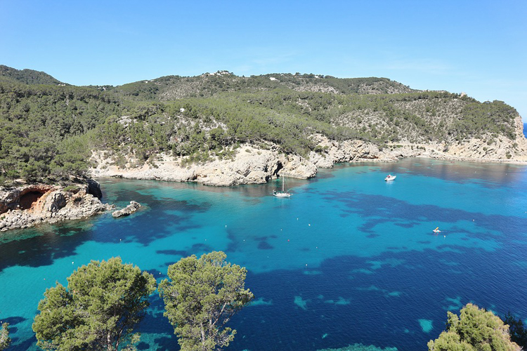 ruta agosto norte Ibiza playas