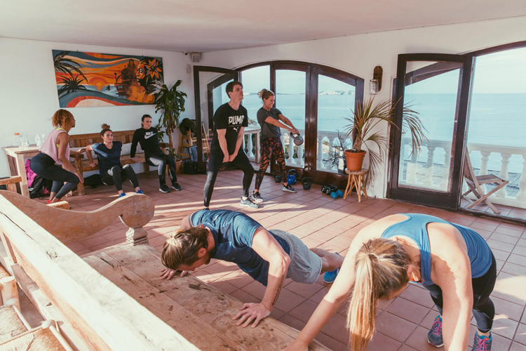 workout brunch ibiza hostal la torre